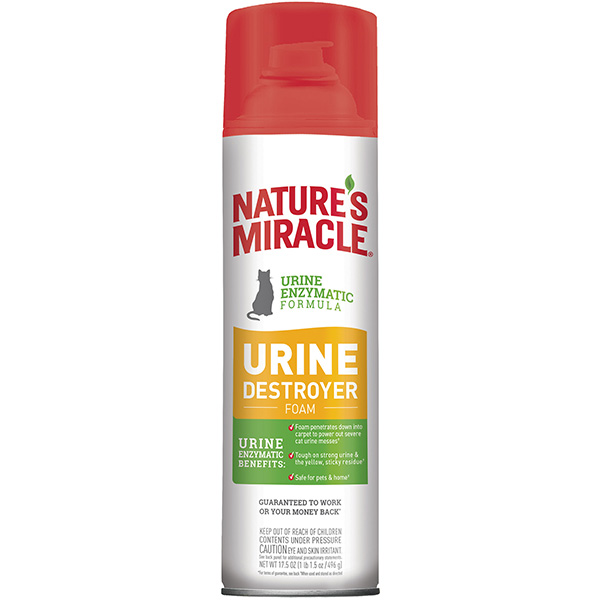 Urine Destroyer for Cats Foam Nature's Miracle